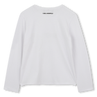 Langarm-T-Shirt KARL LAGERFELD KIDS 
                    GIRL