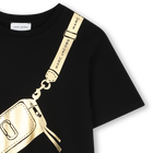 Kurz&auml;rmeliges Baumwollkleid MARC JACOBS 
                    GIRL