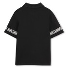 Kurz&auml;rmeliges poloshirt KARL LAGERFELD KIDS 
                    BOY