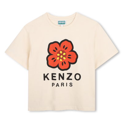 T-Shirt mit kurzen &Auml;rmeln KENZO KIDS GIRL