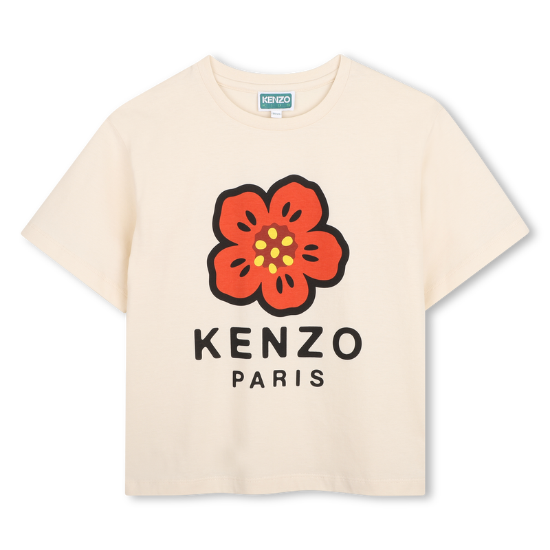 T-Shirt mit kurzen &Auml;rmeln KENZO KIDS 
                        GIRL