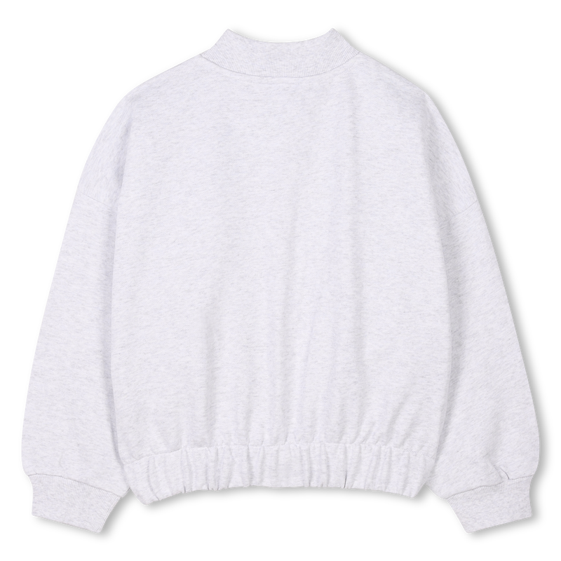 Baumwollmolton-Strickjacke DKNY 
                        GIRL