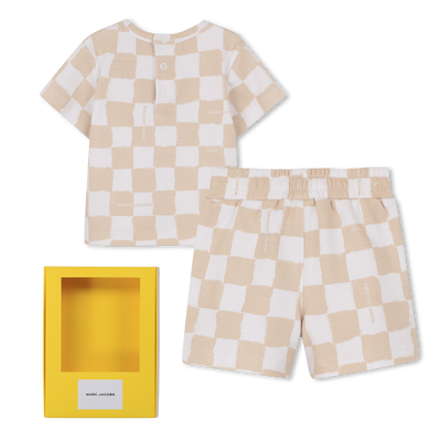 SET AUS T-SHIRT UND SHORTS MARC JACOBS UNISEX