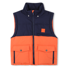 Daunenjacke mit abnehmbaren &Auml;rmeln und Kapuzen TIMBERLAND 
                    BOY