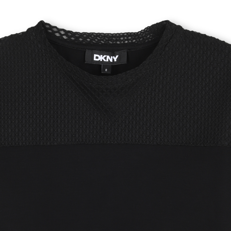 KURZ&Auml;RMELIGES T-SHIRT DKNY 
                        GIRL