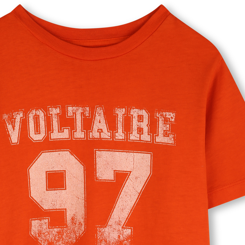 KURZ&Auml;RMELIGES T-SHIRT ZADIG & VOLTAIRE 
                        BOY
