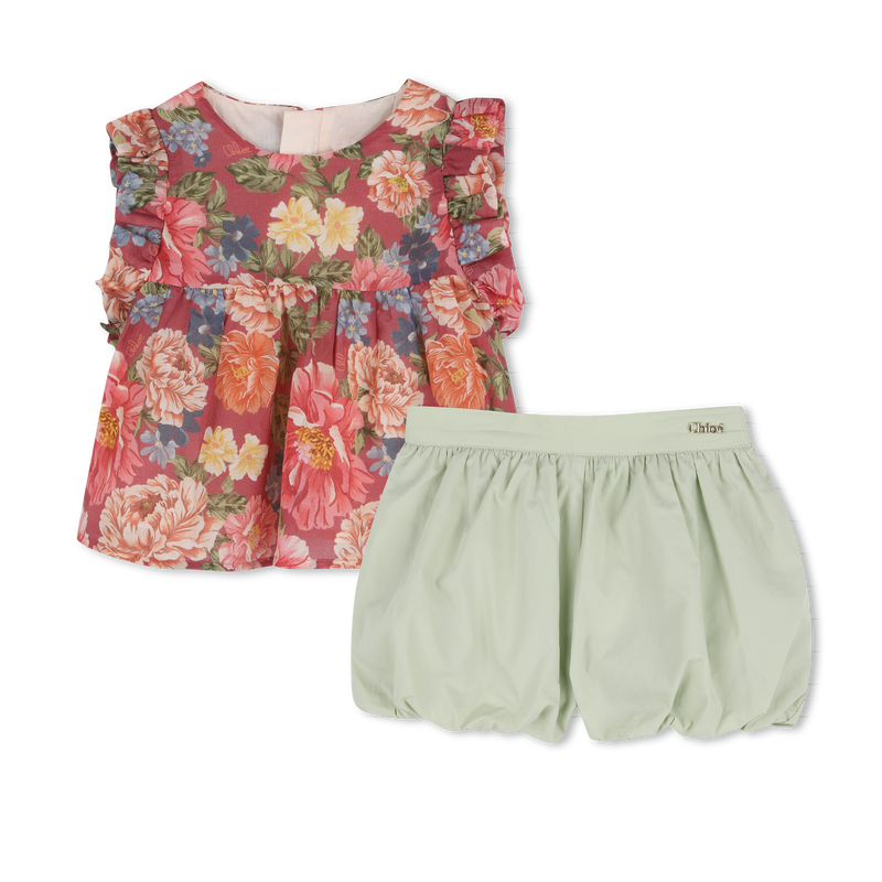 TOP + BAUSCHHOSE SET CHLOE 
                        GIRL