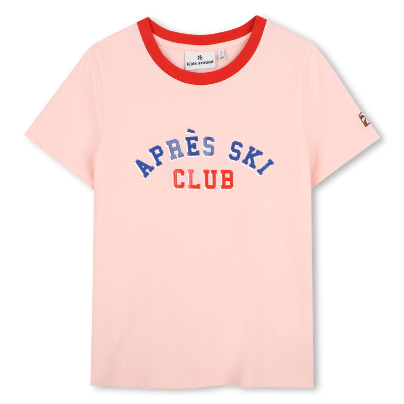 T-Shirt mit kurzen &Auml;rmeln KIDS AROUND 
                        GIRL