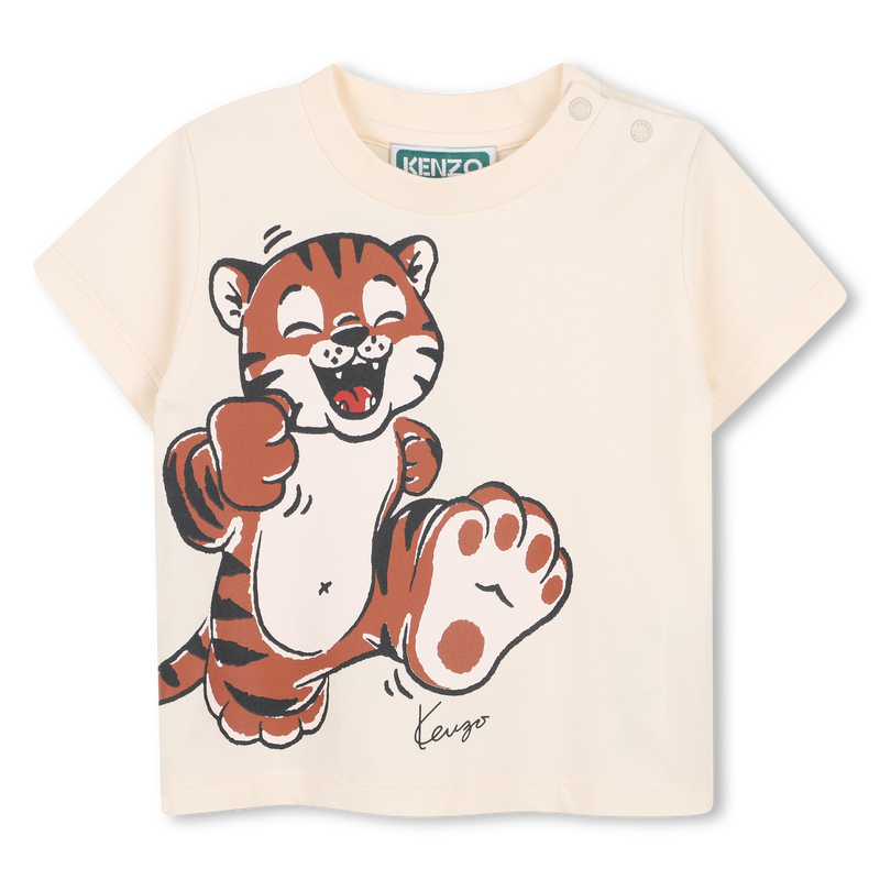 T-Shirt mit kurzen &Auml;rmeln KENZO KIDS 
                        BOY