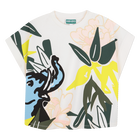 &Auml;rmelloses t-shirt KENZO KIDS 
                    GIRL