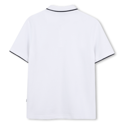 Gerades Baumwoll-Poloshirt BOSS BOY