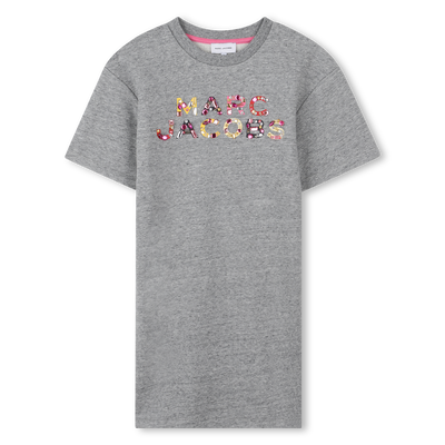 Kleid aus Baumwollfleece MARC JACOBS GIRL
