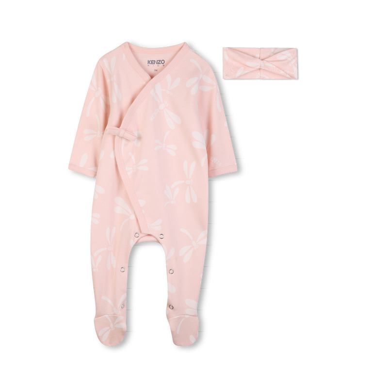PYJAMA- UND STIRNBAND-SET KENZO KIDS 
                        GIRL