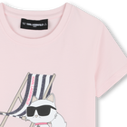 Kurz&auml;rmeliges t-shirt KARL LAGERFELD KIDS 
                    GIRL