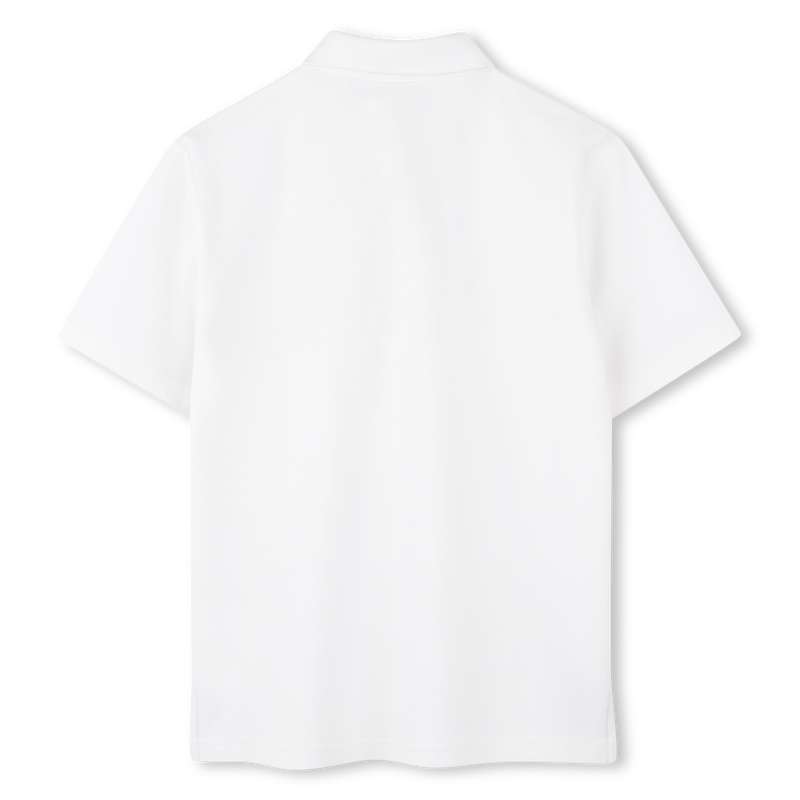 Einfarbiges Poloshirt mit Logo TIMBERLAND 
                        BOY