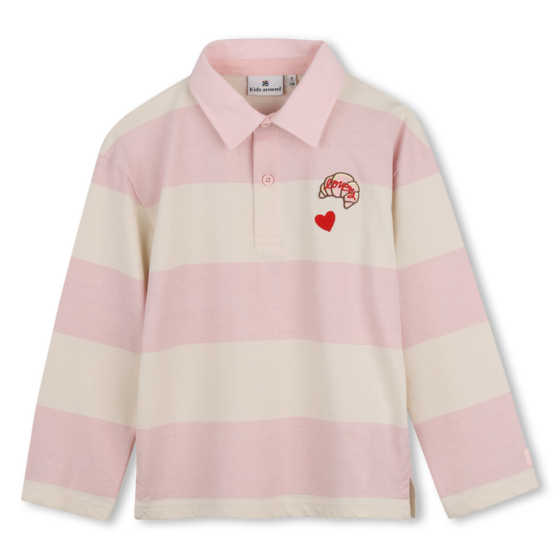 Langarm-Polo KIDS AROUND 
                        GIRL