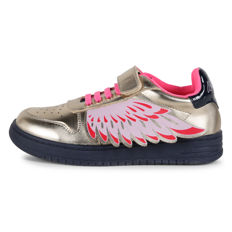 Schn&uuml;r-Sneakers mit Klett BILLIEBLUSH 
                        GIRL