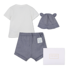 Set aus t-shirt, bucket hat und shorts KENZO KIDS 
                    BOY