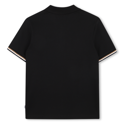 KURZ&Auml;RMELIGES POLOSHIRT BOSS BOY