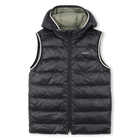 Daunenjacke mit Kapuze in Flann-Optik BOSS 
                    BOY