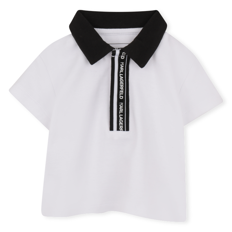 SET AUS T-SHIRT UND SHORTS KARL LAGERFELD KIDS 
                        BOY