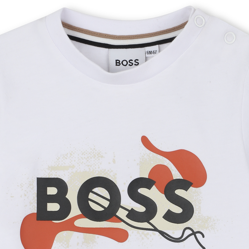 Langarm-T-Shirt BOSS 
                        BOY