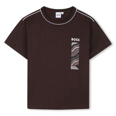 T-Shirt mit kurzen &Auml;rmeln BOSS BOY