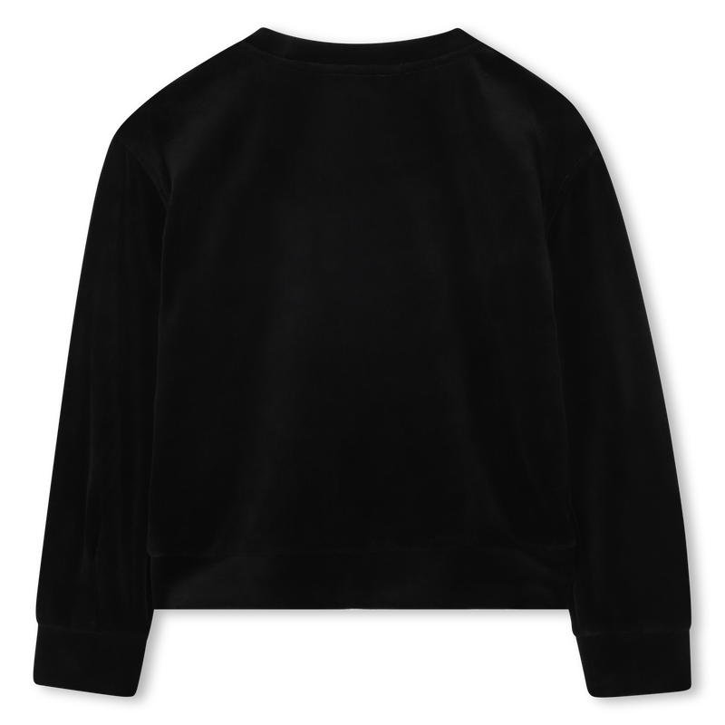 Sweatshirt aus Samt SONIA RYKIEL 
                        GIRL