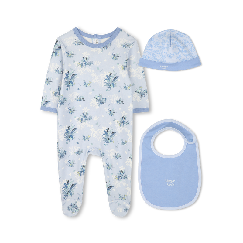 Pyjama, L&auml;tzchen und M&uuml;tze KENZO KIDS 
                        BOY