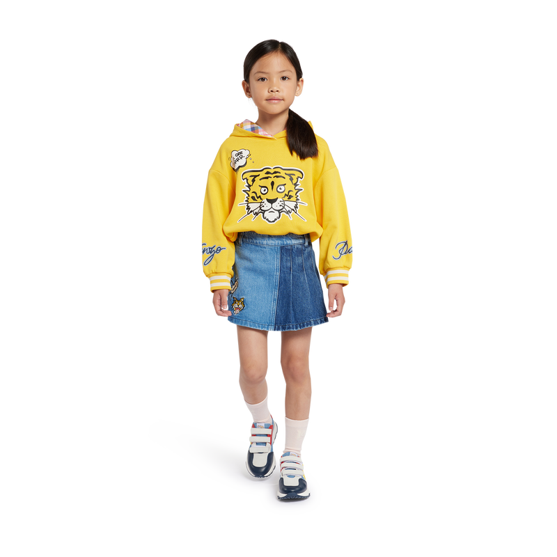 Bestickte Jeansshorts KENZO KIDS 
                        GIRL