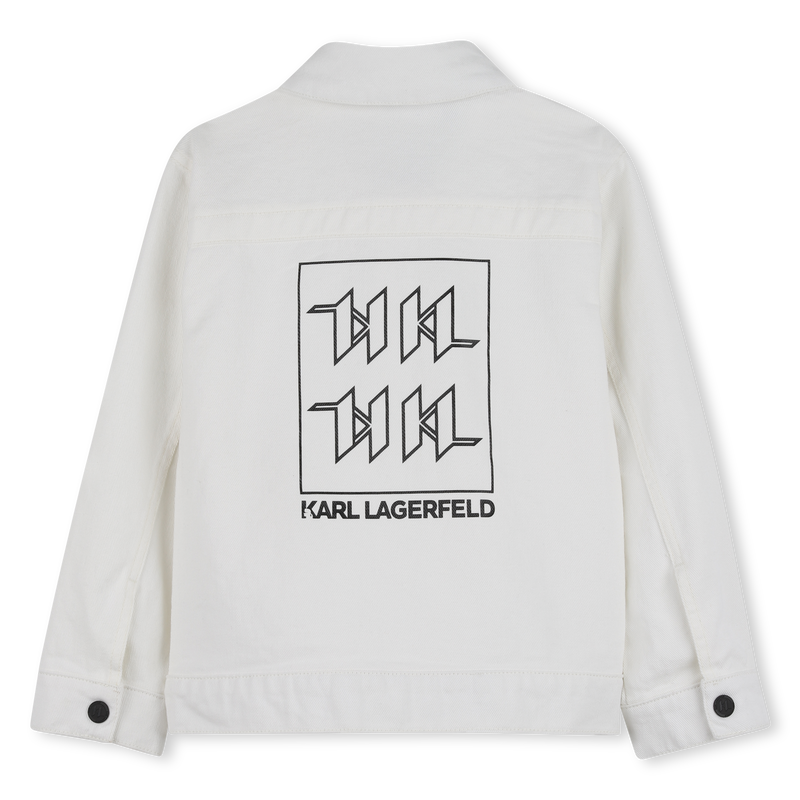 JEANSJACKE MIT REISSVERSCHLUSS KARL LAGERFELD KIDS 
                        BOY