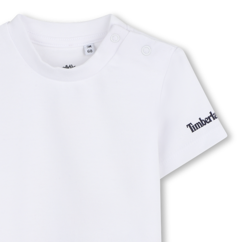 OVERALL UND T-SHIRT-SET TIMBERLAND 
                        BOY