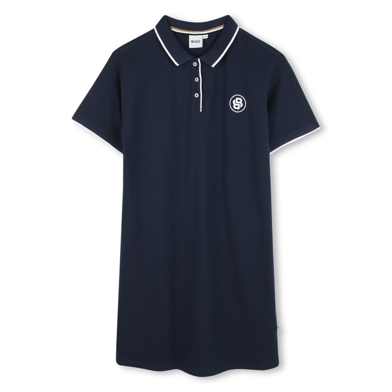 Kurzärmeliges Polokleid BOSS 
                        GIRL