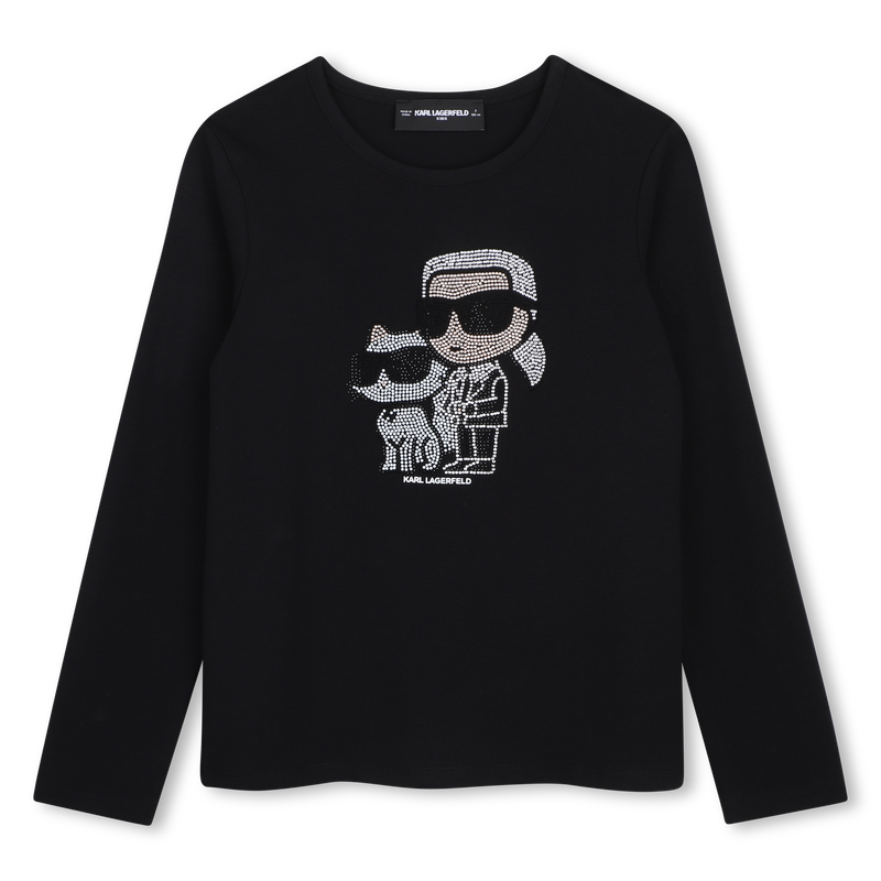 Langarmshirt KARL LAGERFELD KIDS 
                        GIRL