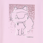 Kurz&auml;rmeliges Kleid KARL LAGERFELD KIDS 
                    GIRL