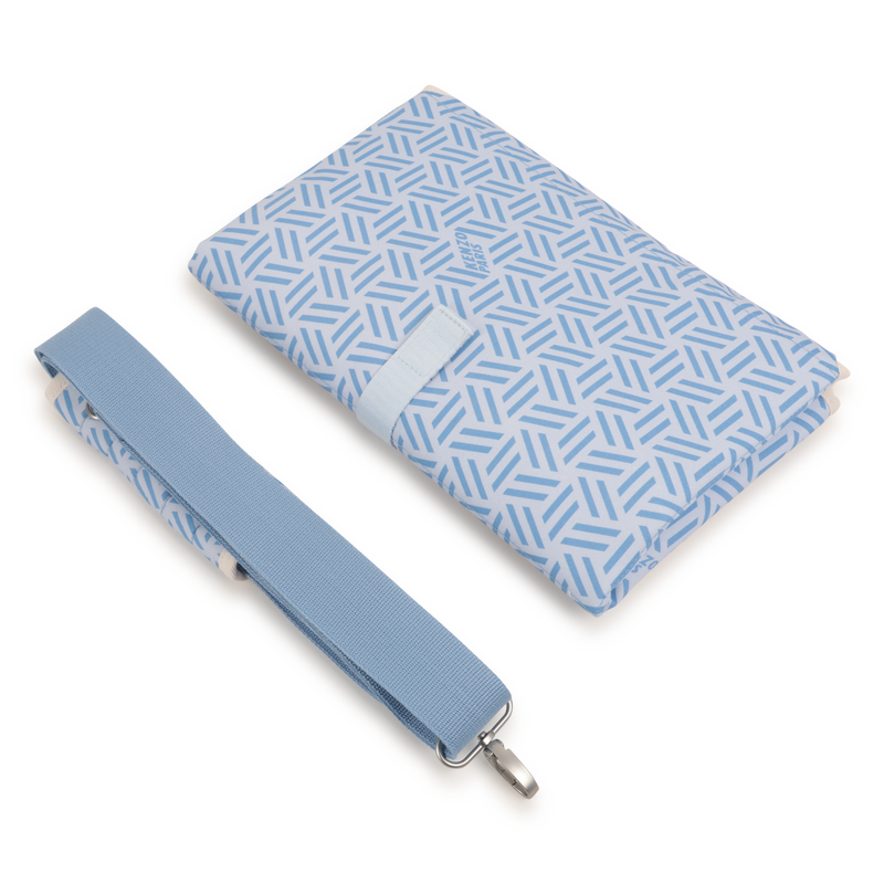 Gesteppte Wickeltasche aus bedruckter Popeline KENZO KIDS 
                        UNISEX