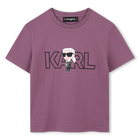 Kurz&auml;rmeliges T-Shirt KARL LAGERFELD KIDS 
                    BOY