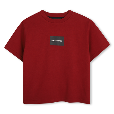 T-Shirt mit kurzen &Auml;rmeln KARL LAGERFELD KIDS BOY