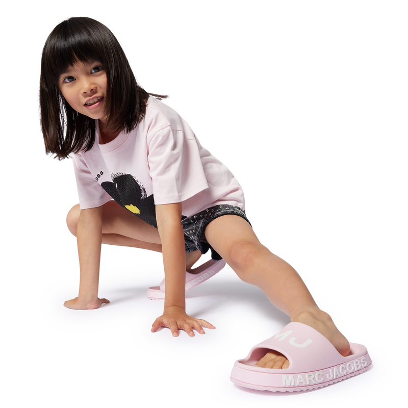 Jeans-Shorts mit Strass MARC JACOBS 
                        GIRL