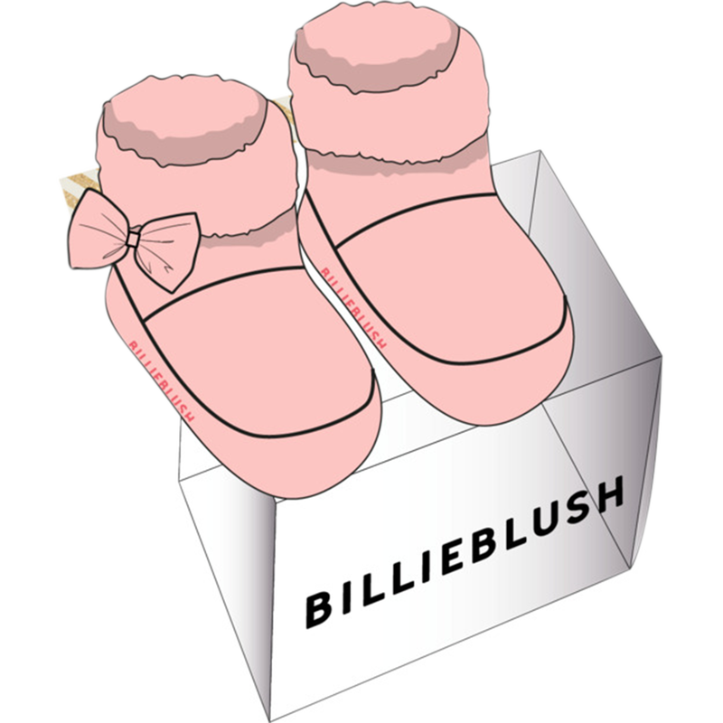 Bestickte Herzpantoffeln BILLIEBLUSH 
                        GIRL