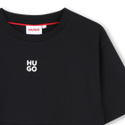 T-Shirt mit kurzen &Auml;rmeln HUGO 
                    M&Auml;DCHEN