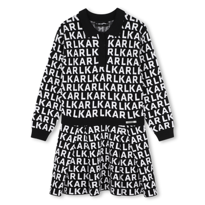 Polokleid KARL LAGERFELD KIDS GIRL