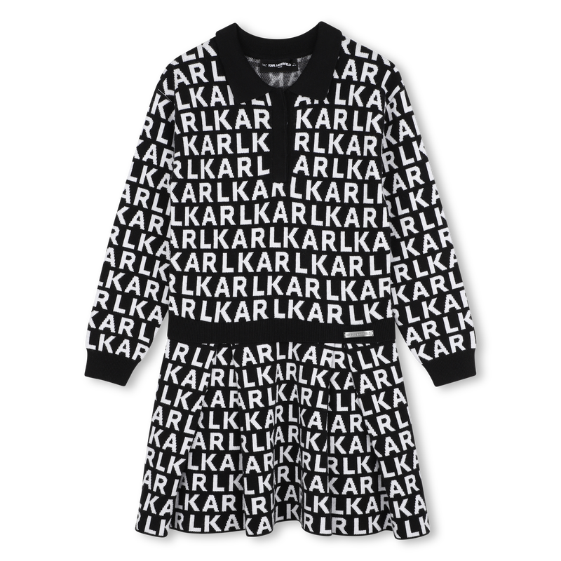 Polokleid KARL LAGERFELD KIDS 
                        GIRL