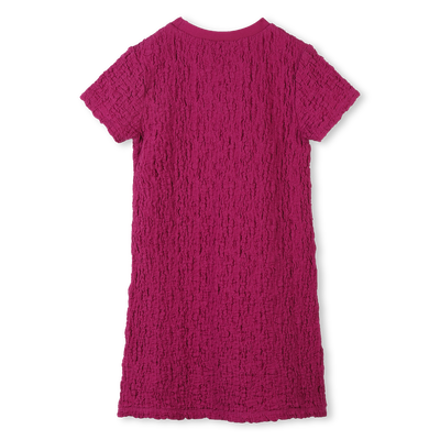 Strukturiertes Kurzarmkleid DKNY GIRL