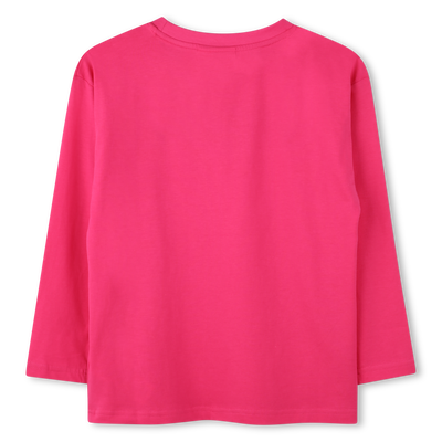 T-Shirt mit Logo-Print HUGO GIRL