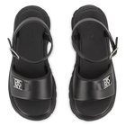 Sandalen aus lammfell DKNY 
                    GIRL