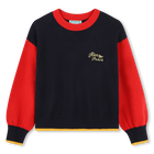 Strickpullover mit Stickereien KENZO KIDS 
                    GIRL
