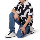 Jeans mit verstellbarem Bund DKNY 
                    UNISEX