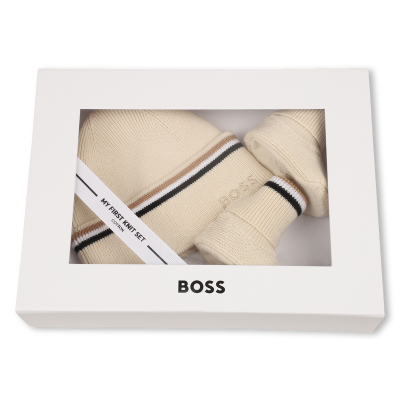 M&uuml;tze und Socken Set BOSS 
                        UNISEX