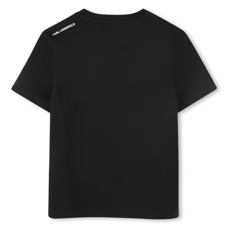 Kurzarm-T-Shirt KARL LAGERFELD KIDS 
                        BOY